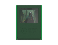 Heavy Play RFG Deck Box MAX: 80 Double Sleeved Ranger Green