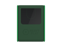 Heavy Play RFG Deck Box MAX: 100 Double Sleeved Ranger Green