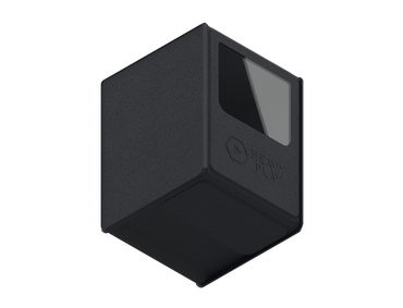 Heavy Play RFG Deck Box MAX: 100 Double Sleeved Warlock Black