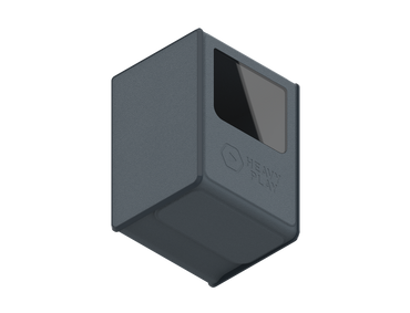 Heavy Play RFG Deck Box MAX: 80 Double Sleeved Artificer Grey
