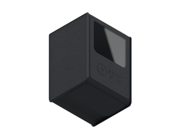 Heavy Play RFG Deck Box MAX: 80 Double Sleeved Warlock Black