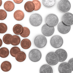 Thunder Road: Vendetta - Deluxe Metal Scrap Tokens