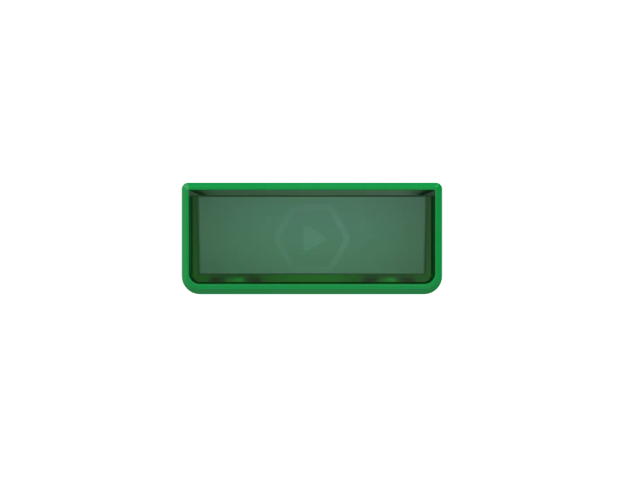 Heavy Play - Dice Box/Sideboard Holder: Druid Green