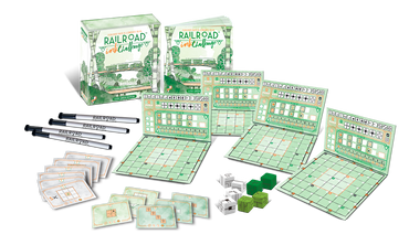 Railroad Ink: Challenge - Lush Greend Edition