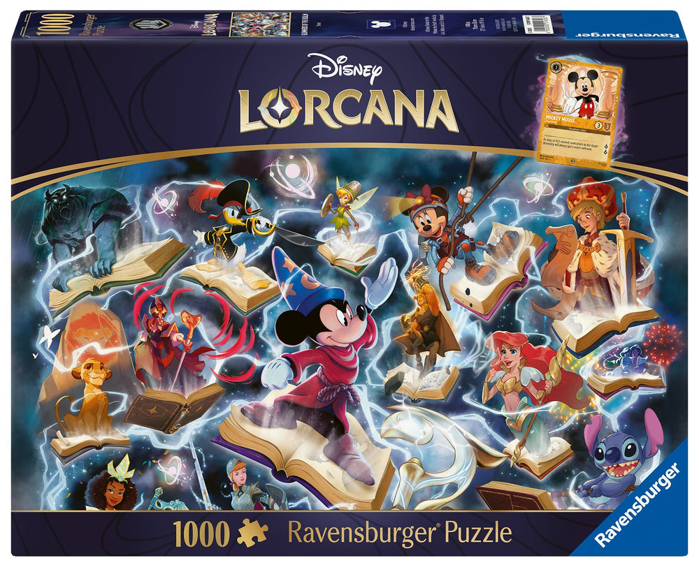 Puzzle: Lorcana Glimmers Of The Realm - Steel (1000pc)