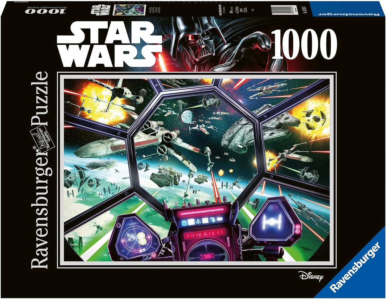 Star Wars: TIE Fighter Cockpit 1000 Piece Puzzle