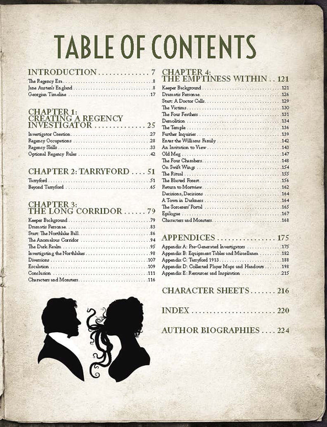 Regency Cthulhu: Dark Designs in Jane Austen's England