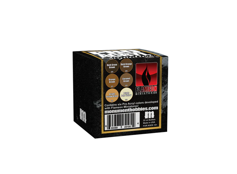 Monument Hobbies - Pro Acryl Signature Series Set #5 - Flameon Miniatures