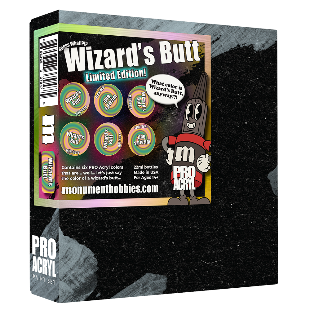 Monument Hobbies: Pro Acryl - Pro Acryl Wizard's Butt Set