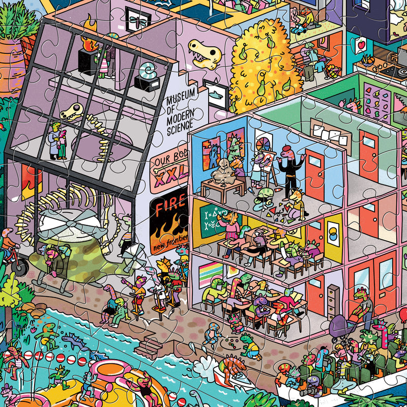 Magic Puzzle Company: Big Rock City - 1000 Piece Jigsaw Puzzle