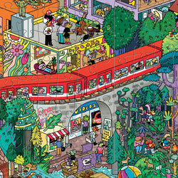 Magic Puzzle Company: Big Rock City - 1000 Piece Jigsaw Puzzle