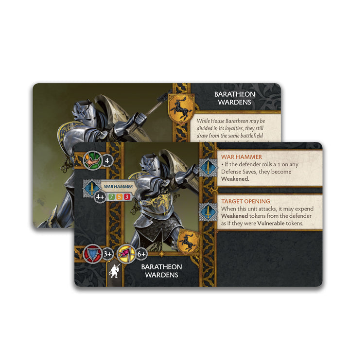 A Song of Ice & Fire Miniatures Game: Baratheon Wardens