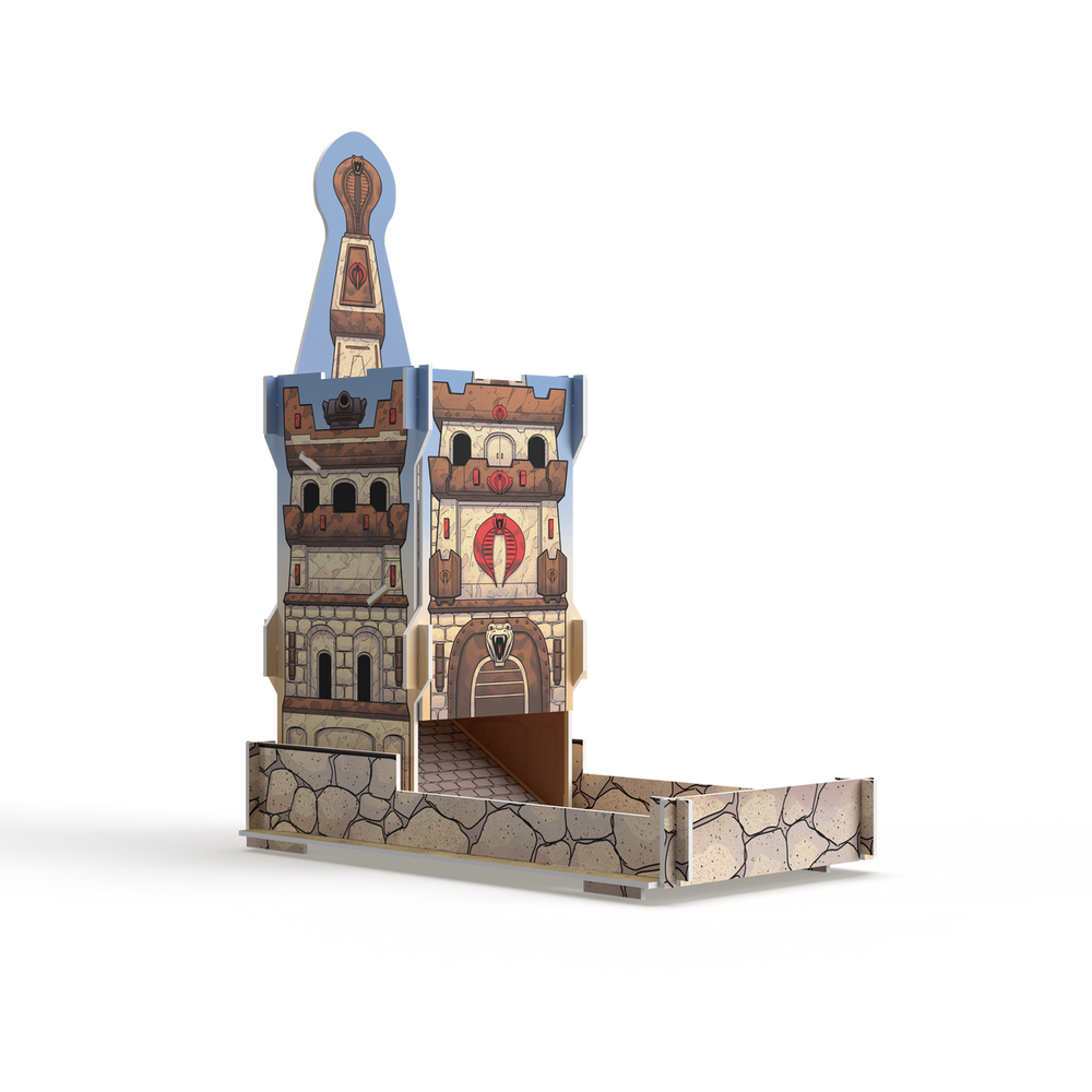 G.I. JOE Deck Building Game: Cobra Silent Castle Dice Tower (Bonus Box #6)