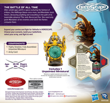 Heroscape Army Expansion: Rising Tide - Hellforge Mandukor