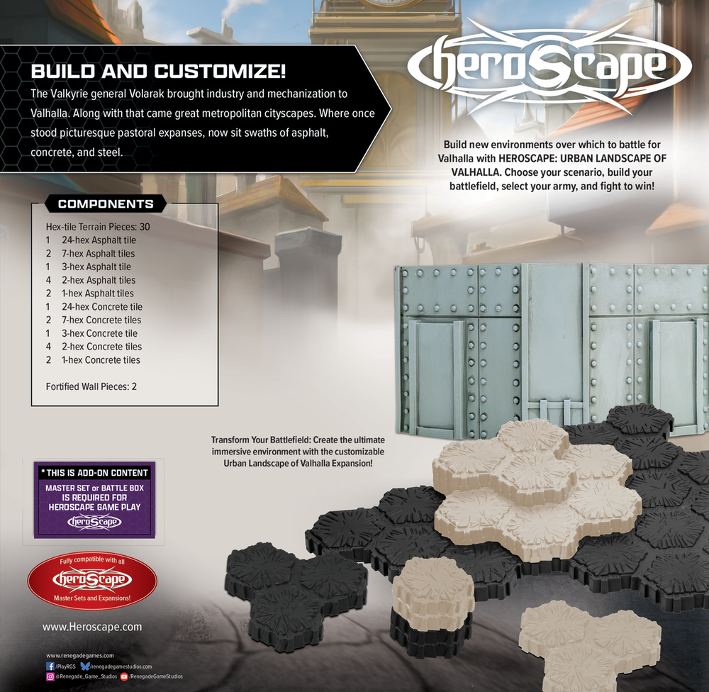 Heroscape: Urban Landscape of Valhalla Terrain Expansion