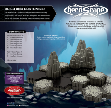 Heroscape: Caverns of Valhalla Terrain Expansion