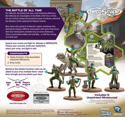 Heroscape: Army Expansion - Chain Gruts and Ramosaur Rider