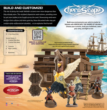 Heroscape: Terrain Expansion - Shores of Valhalla