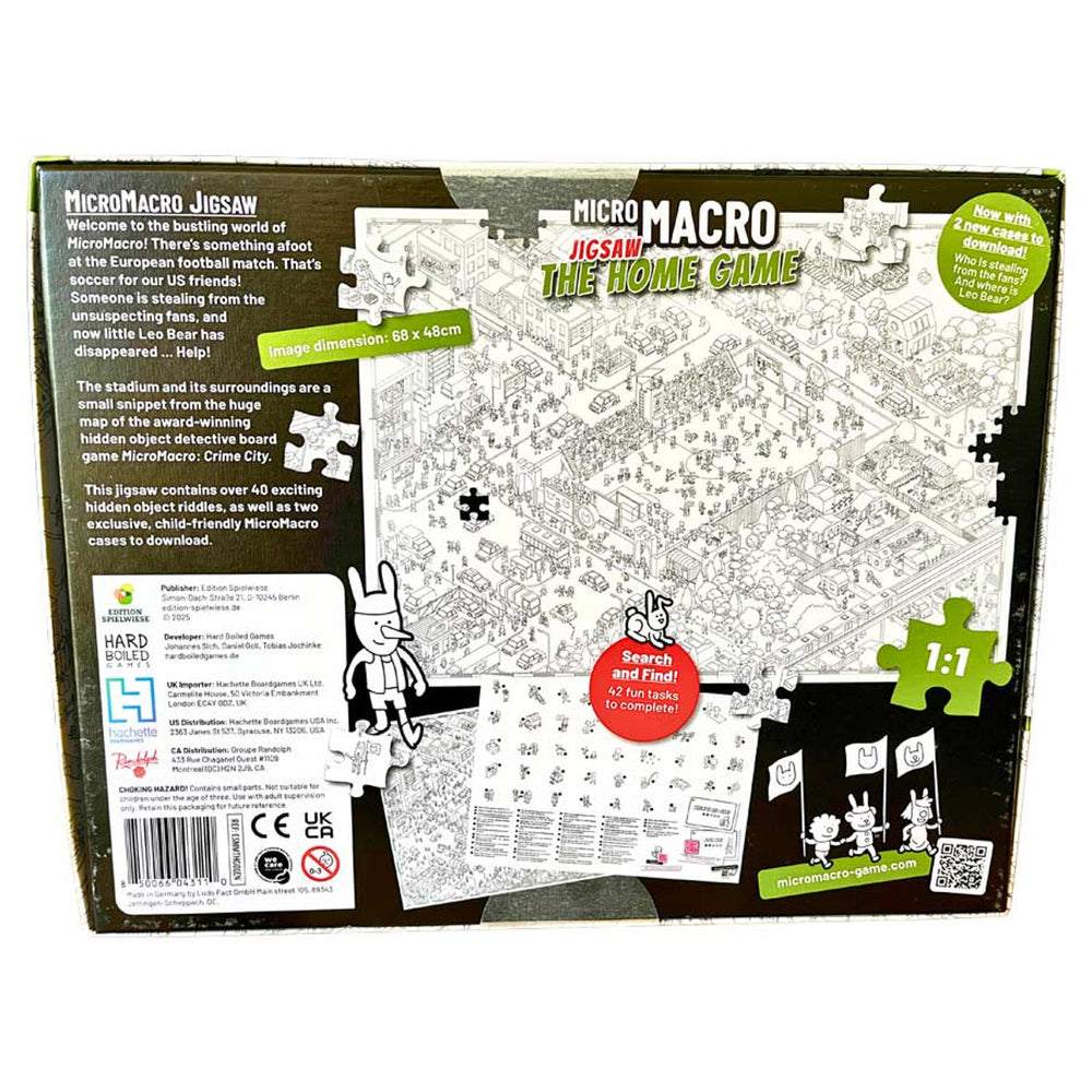 MicroMacro Jigsaw Puzzle: The Home Game