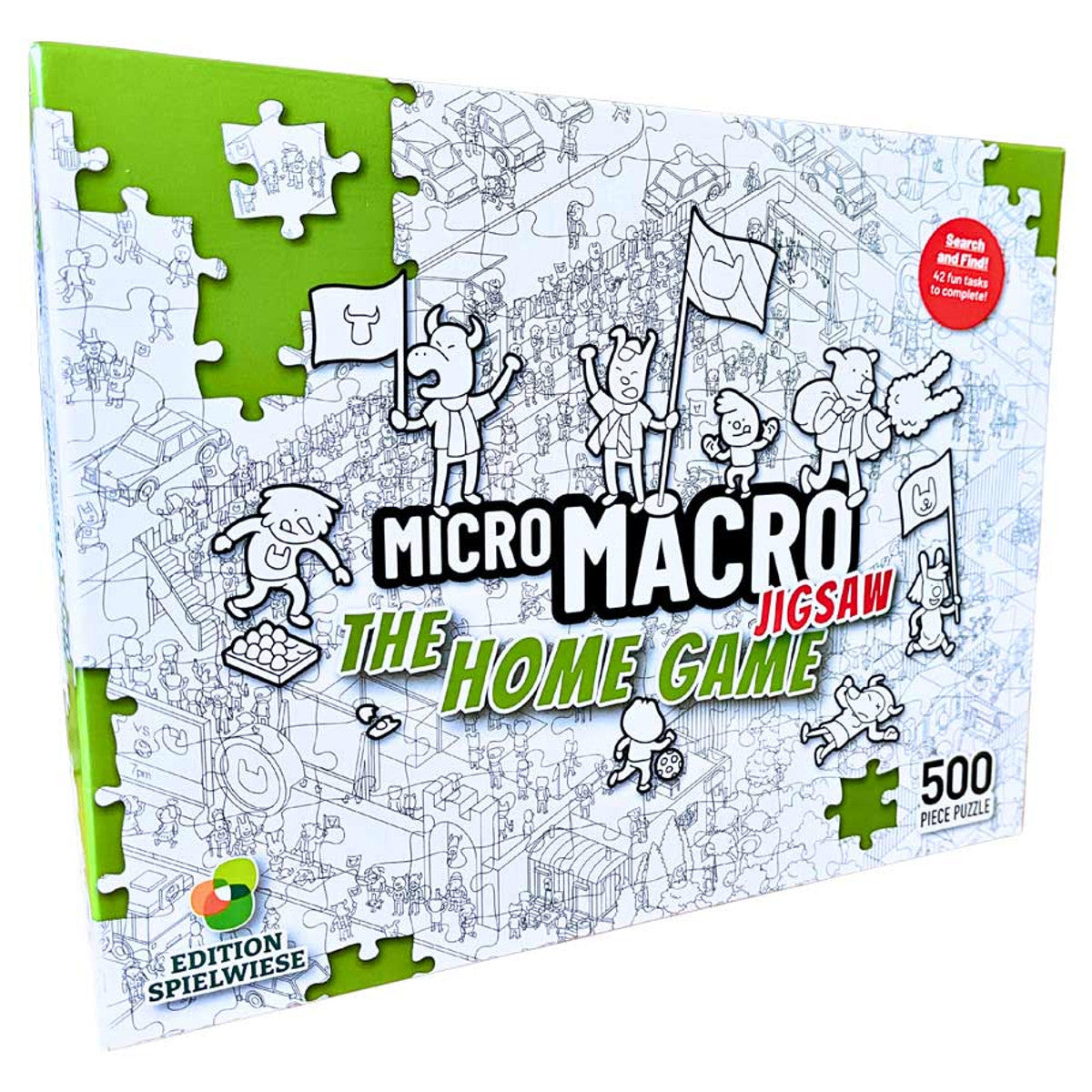 MicroMacro Jigsaw Puzzle: The Home Game