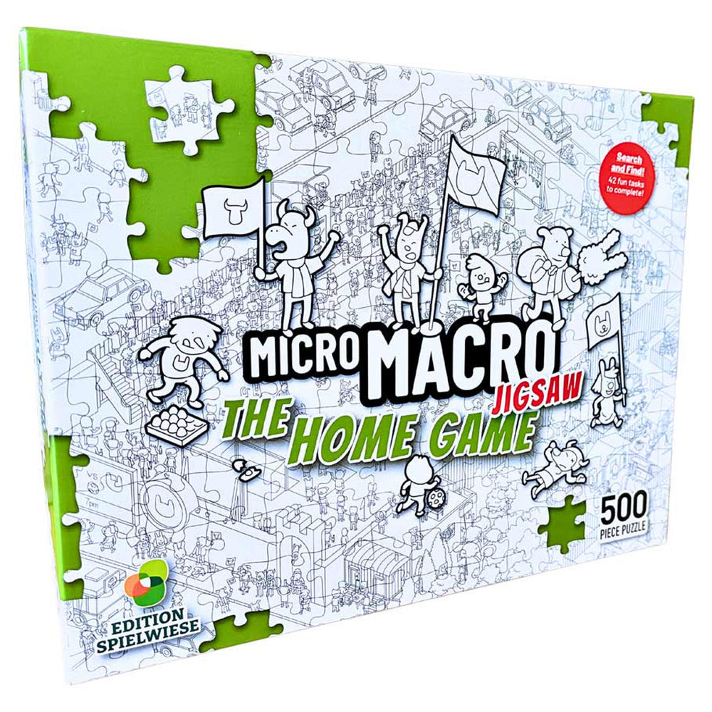 MicroMacro Jigsaw Puzzle: The Home Game