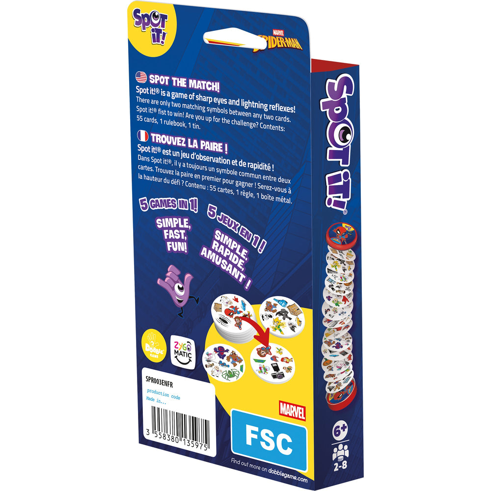 Spot It! Spider-Man Eco Blister
