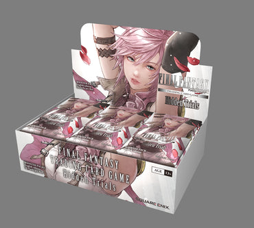 Final Fantasy TCG: Hidden Trials Booster Display