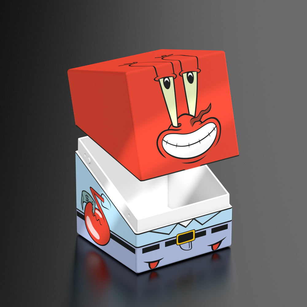 Squaroes Spongebob Squarepants: Deck Box 100+ - Mr. Krabs