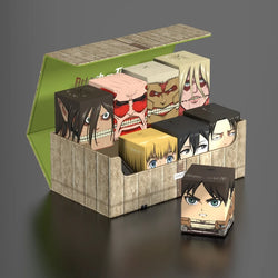 Squaroes: Arkhive 800+ - Attack On Titan Collector's Case - Shiganshina