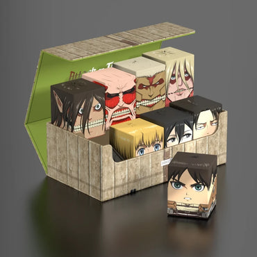 Squaroes: Arkhive 800+ - Attack On Titan Collector's Case - Shiganshina