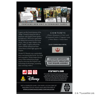 Star Wars Legion: Logray & Wicket - Commander Expansion