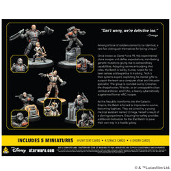 Star Wars: Shatterpoint - Clone Force 99 Squad Pack