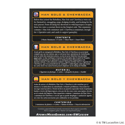 Star Wars: Legion - Scoundrel Han & Chewie