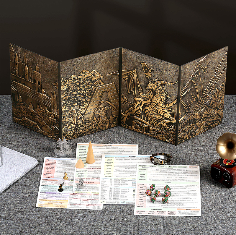 Dice Habit: Dungeon Master's Screen - Bronze