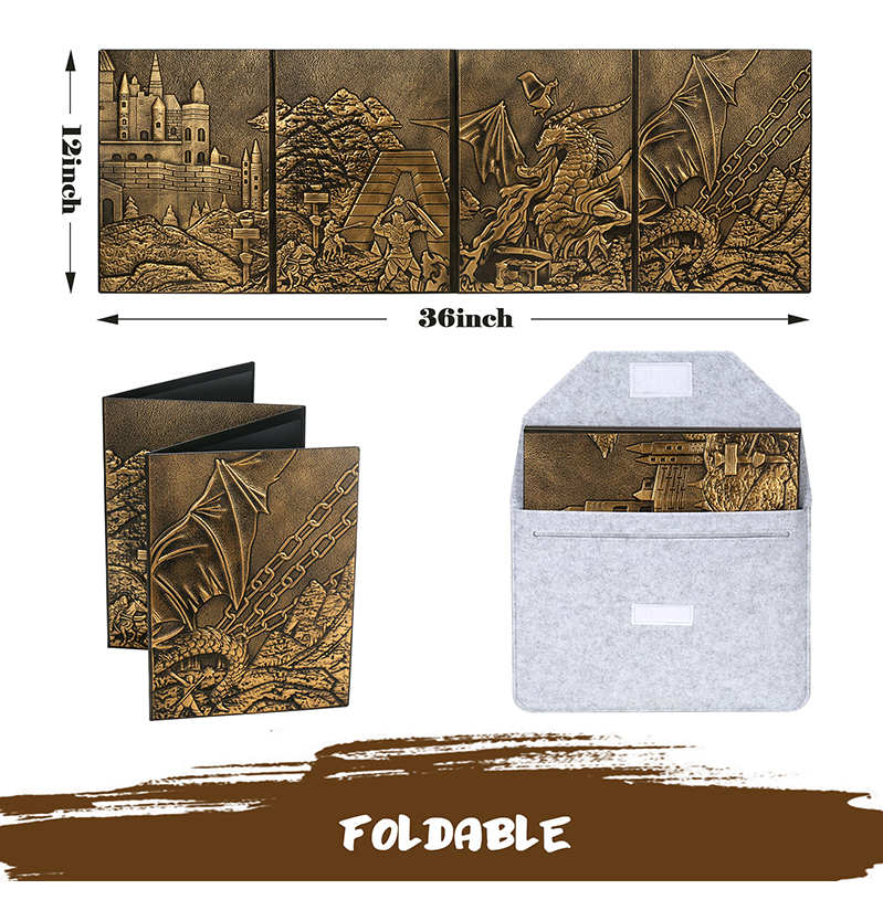 Dice Habit: Dungeon Master's Screen - Bronze