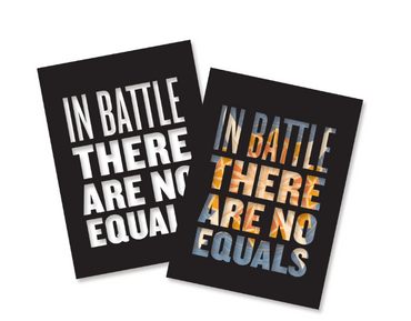 Unmatched Adventures: Card Sleeves - No Equals Solid Black