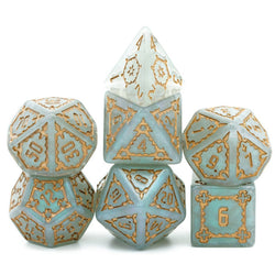 Foam Brain Games: Huge Gray Castle Dice Set - 25mm