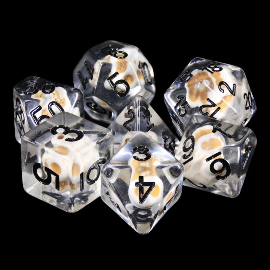 Foam Brain Games: Stone Skull - Dice Set