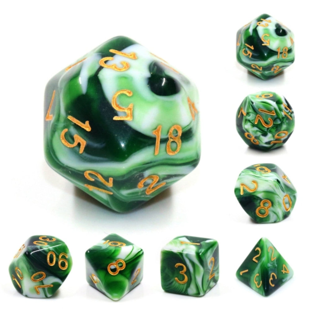 Foam Brain Games: Jadeite Dice Set