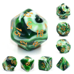 Foam Brain Games: Jadeite Dice Set