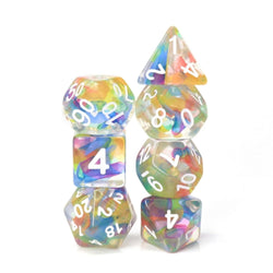 Foam Brain Games: Rainbow Ribbon Dice Set