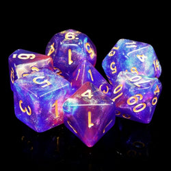 Foam Brain Games: Blue Enchantress Dice Set