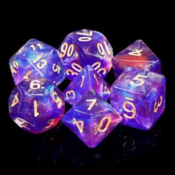 Foam Brain Games: Blue Enchantress Dice Set