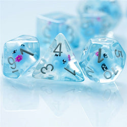 Foam Brain Games: Blue Octopus RPG Dice Set