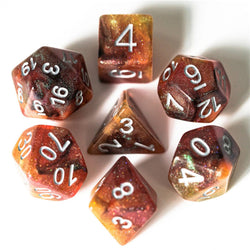 Foam Brain Games: Copper Cosmos Dice Set