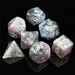 Foam Brain Games: Night Sky Aurora RPG Dice Set