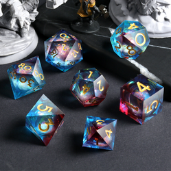 Dice Habit: Liquid Core Dice Set (7pcs) - Star Cluster