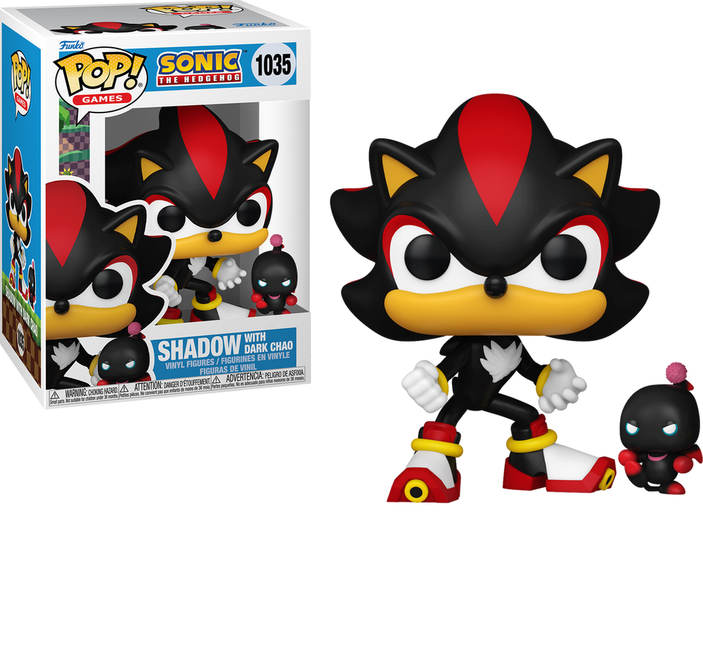 Funko Pop!: Sonic the Hedgehog - Shadow with Dark Chao