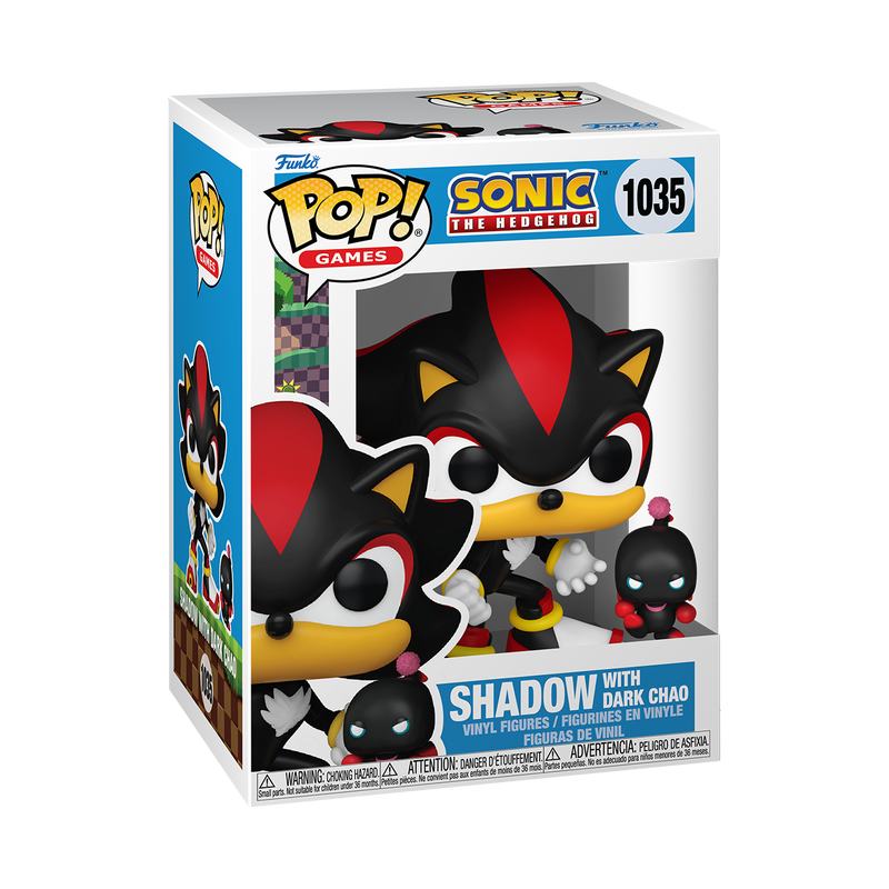 Funko Pop!: Sonic the Hedgehog - Shadow with Dark Chao