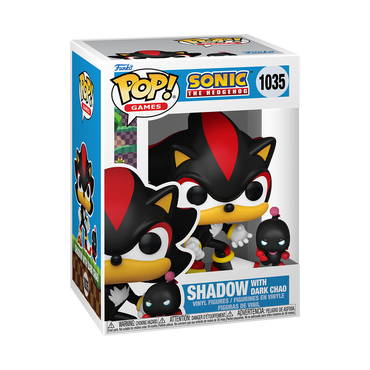 Funko Pop!: Sonic the Hedgehog - Shadow with Dark Chao